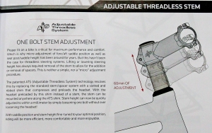 adjustable stem